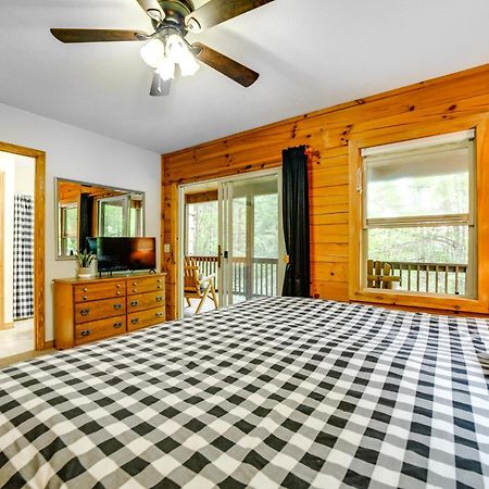 ווינסוויל Peaceful Smoky Mountain Cabin With Deck And Fire Pit! מראה חיצוני תמונה