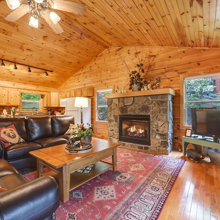 ווינסוויל Peaceful Smoky Mountain Cabin With Deck And Fire Pit! מראה חיצוני תמונה