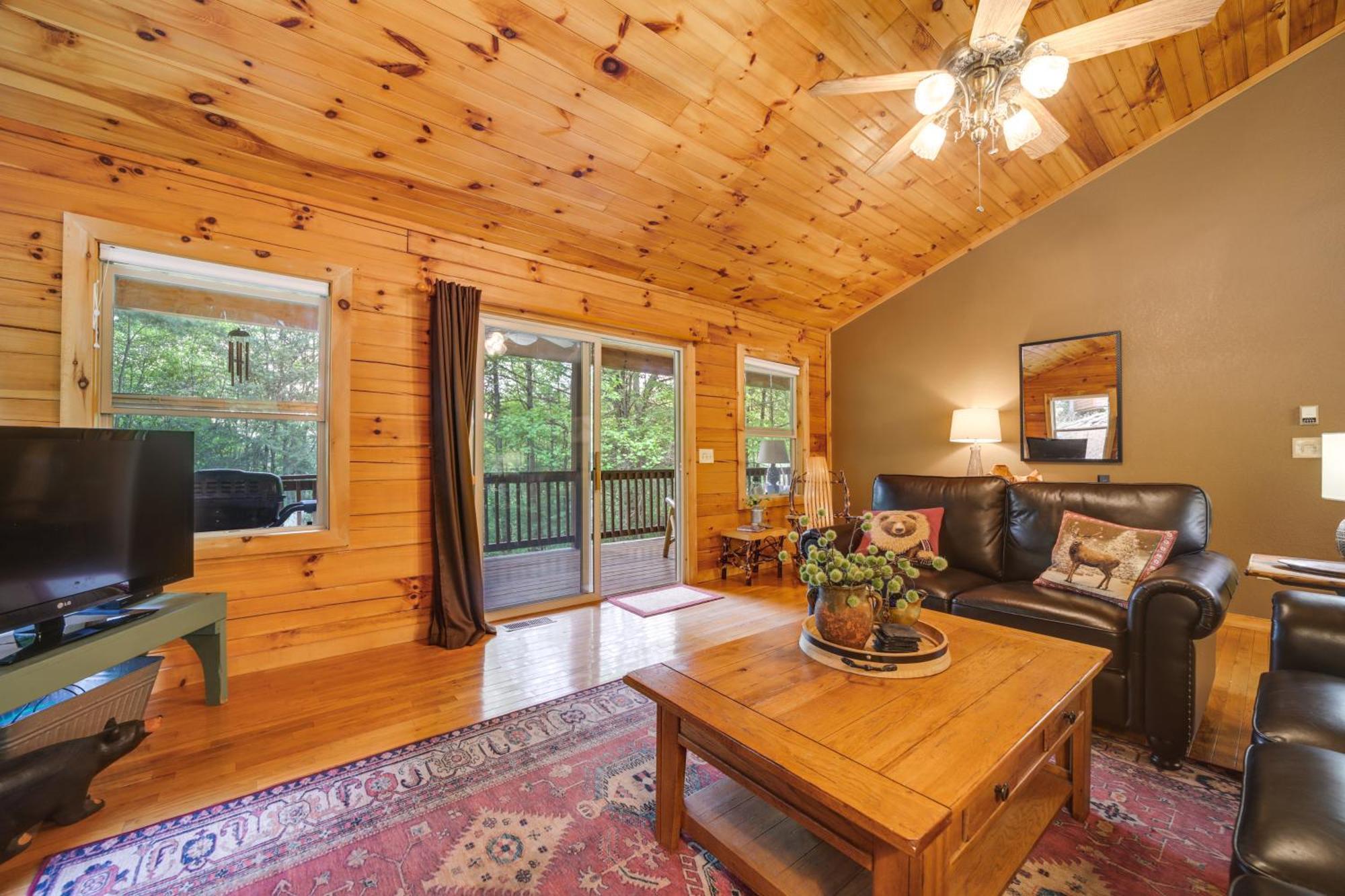 ווינסוויל Peaceful Smoky Mountain Cabin With Deck And Fire Pit! מראה חיצוני תמונה