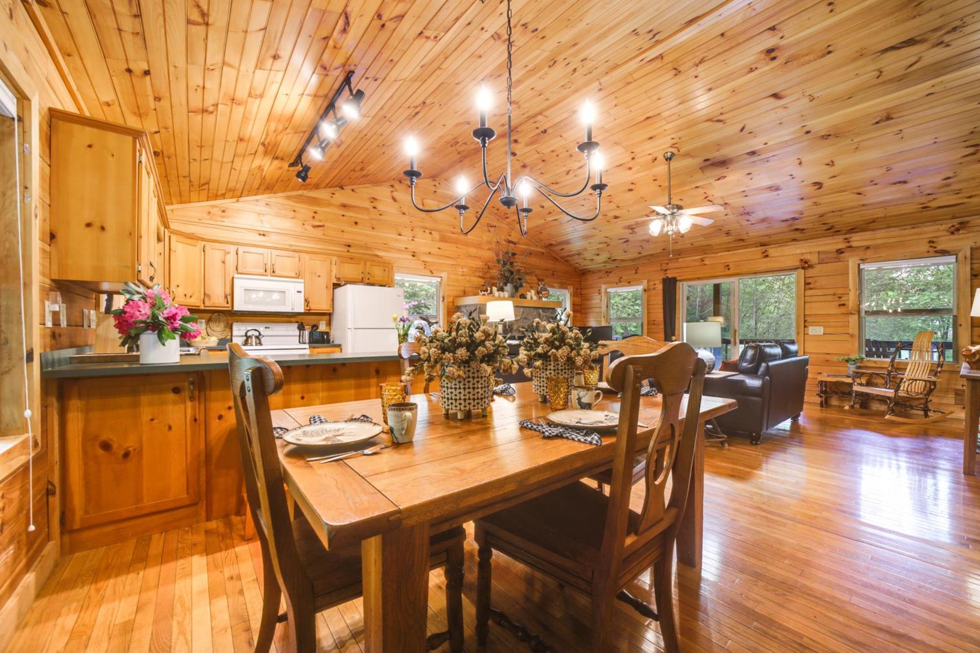 ווינסוויל Peaceful Smoky Mountain Cabin With Deck And Fire Pit! מראה חיצוני תמונה
