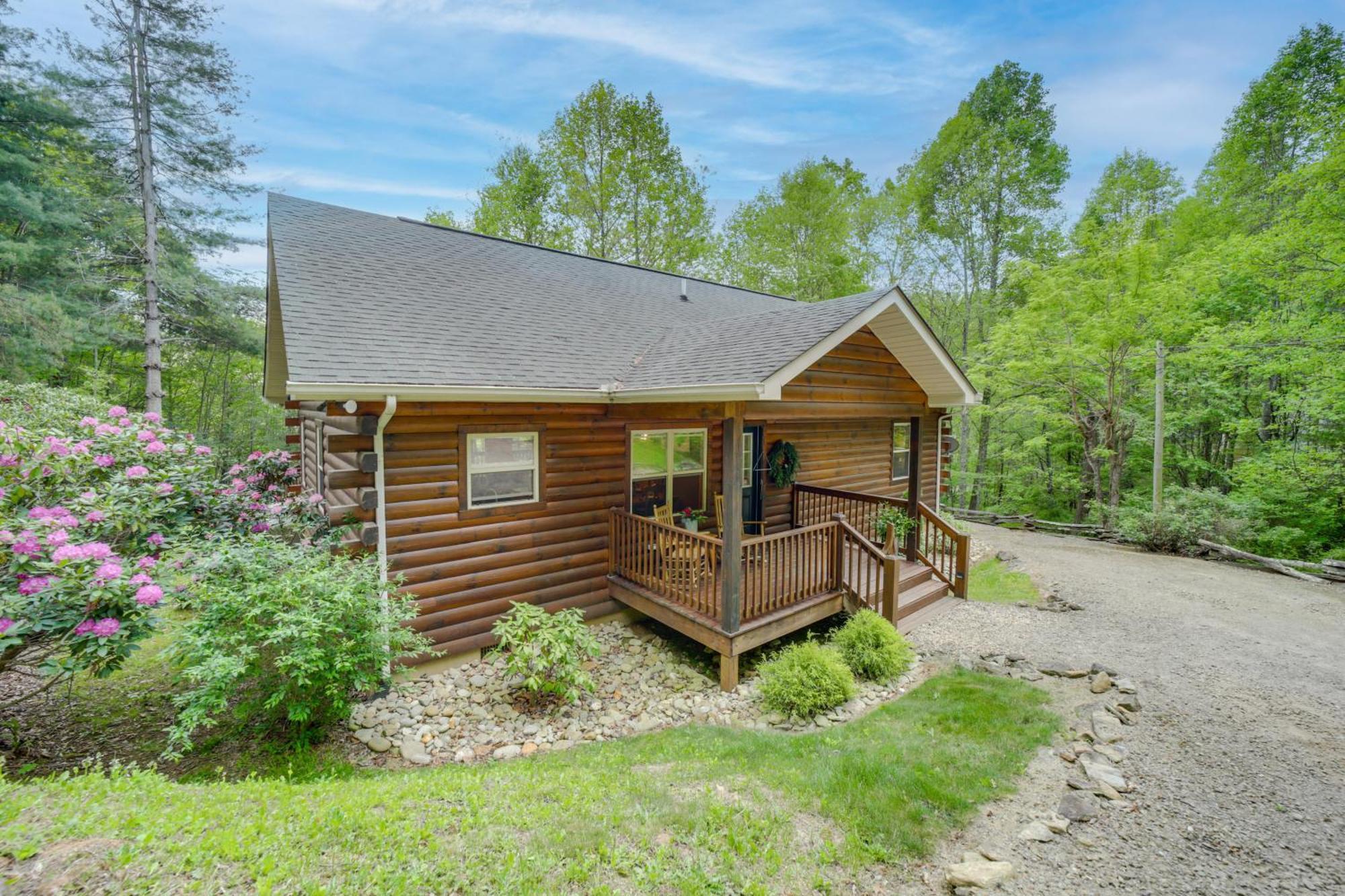 ווינסוויל Peaceful Smoky Mountain Cabin With Deck And Fire Pit! מראה חיצוני תמונה