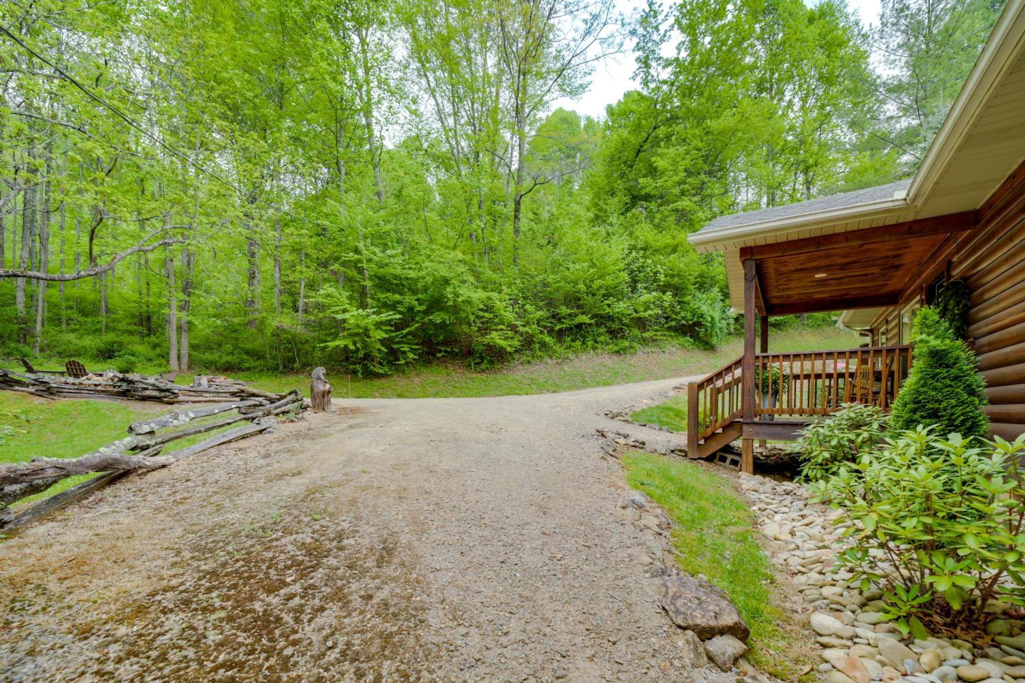 ווינסוויל Peaceful Smoky Mountain Cabin With Deck And Fire Pit! מראה חיצוני תמונה